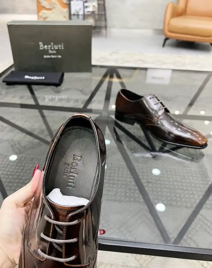 hype Berluti Leather Shoes