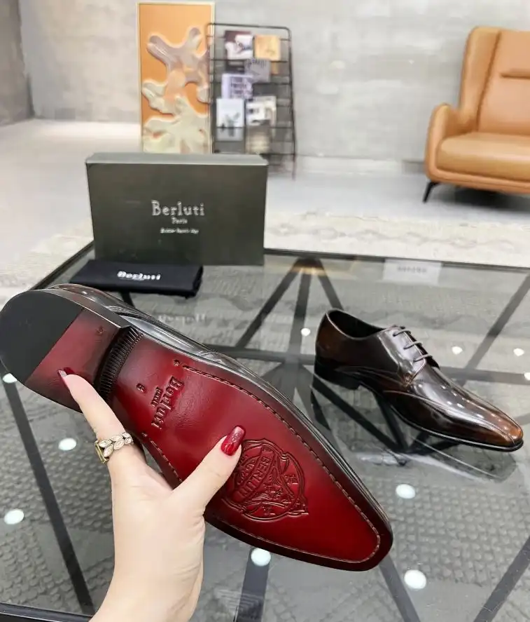 hype Berluti Leather Shoes