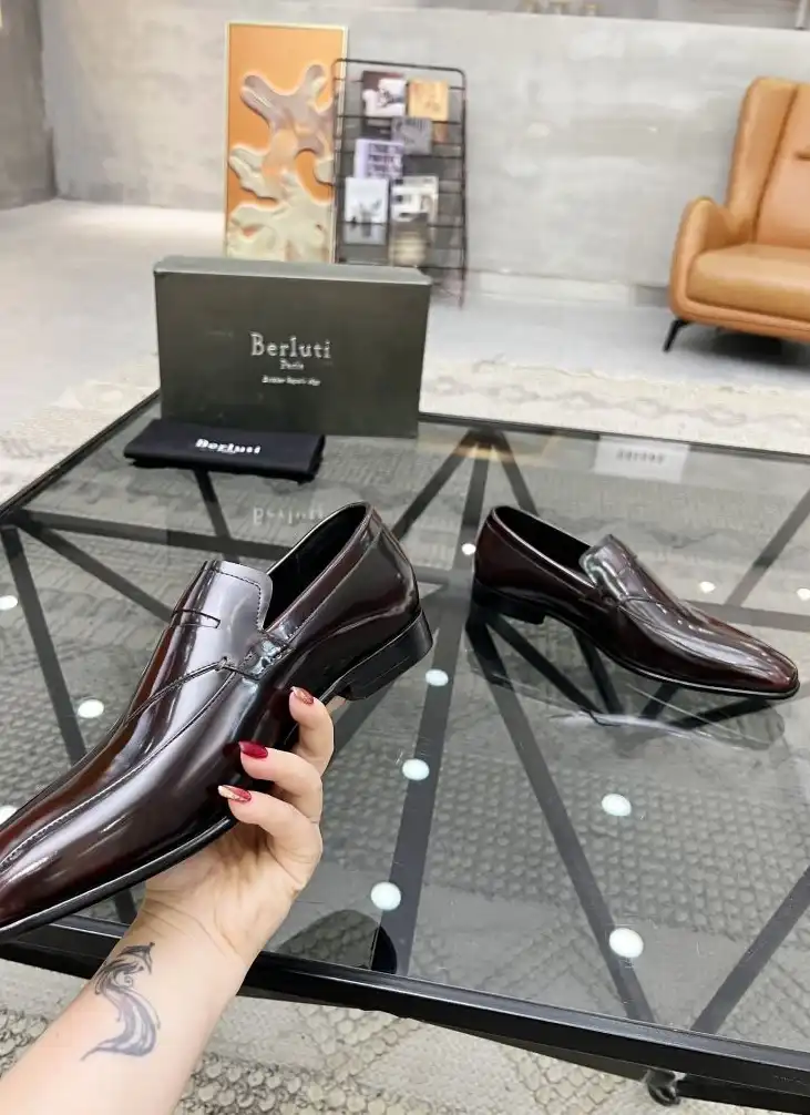 hype Berluti Leather Shoes