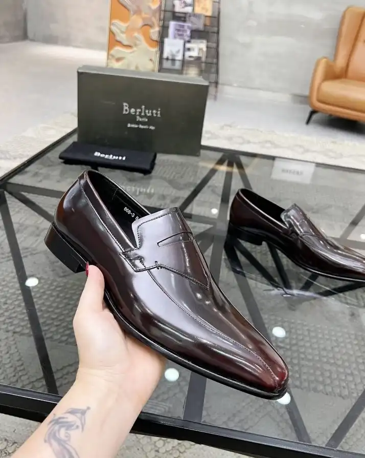 hype Berluti Leather Shoes