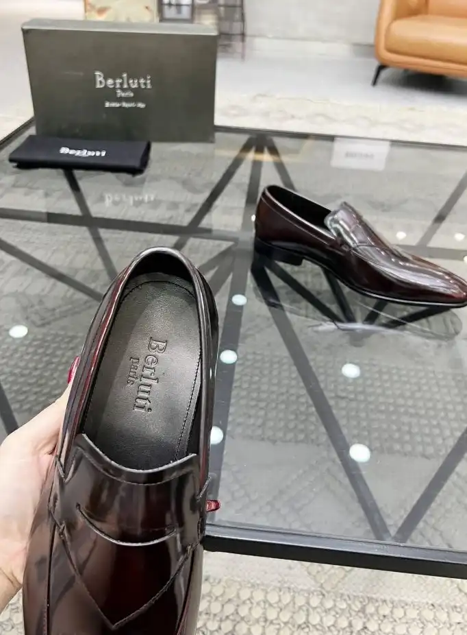 hype Berluti Leather Shoes