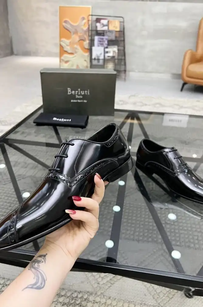 hype Berluti Leather Shoes