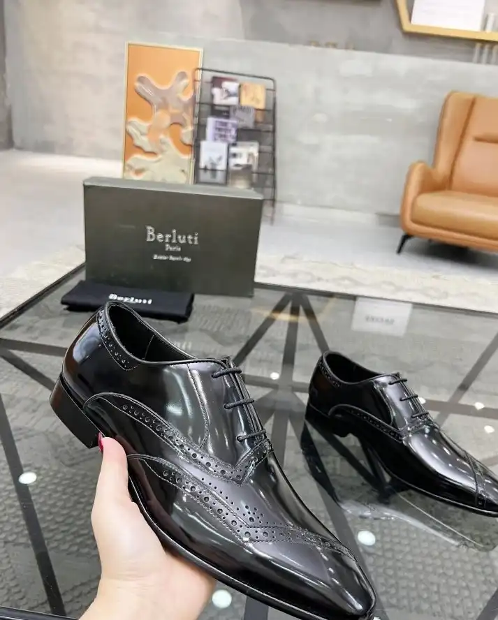 hype Berluti Leather Shoes