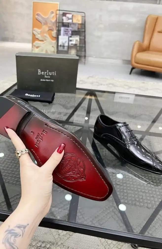 hype Berluti Leather Shoes