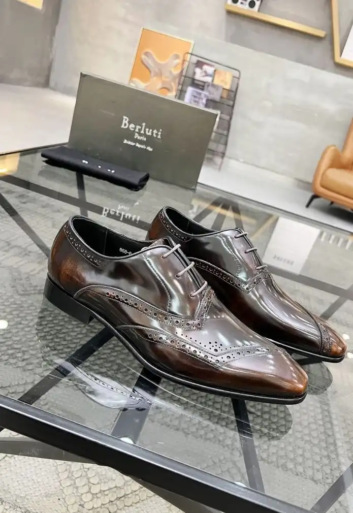 hype Berluti Leather Shoes