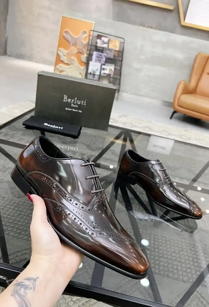 hype Berluti Leather Shoes