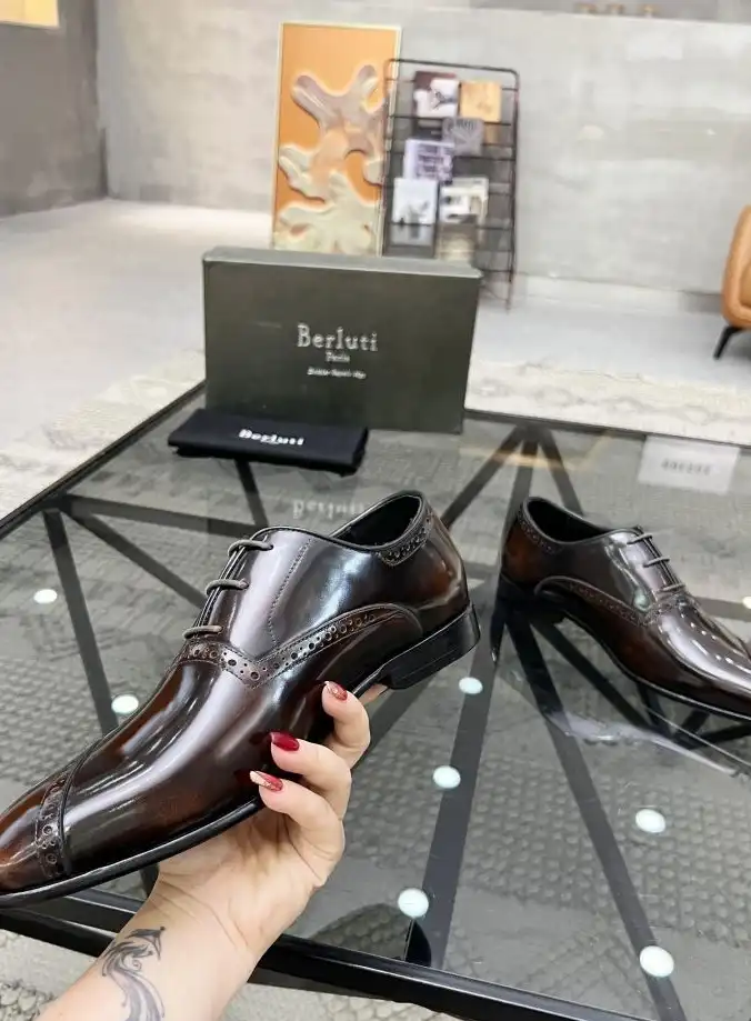 hype Berluti Leather Shoes