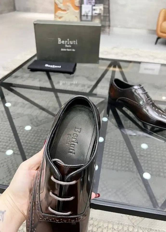 hype Berluti Leather Shoes