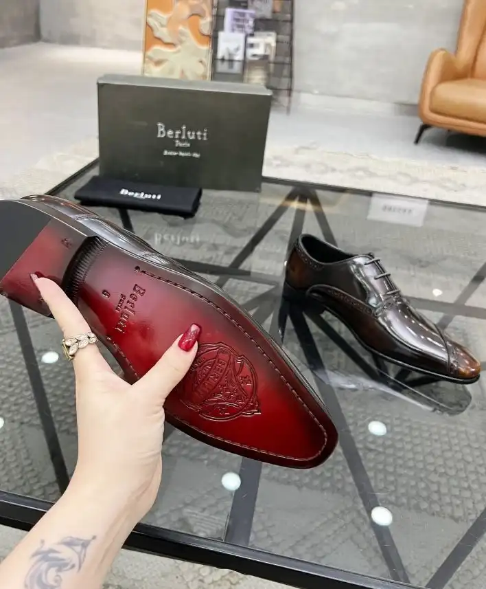 hype Berluti Leather Shoes