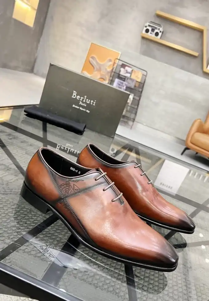 hype Berluti Leather Shoes