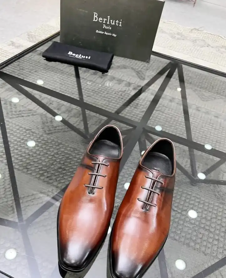 hype Berluti Leather Shoes