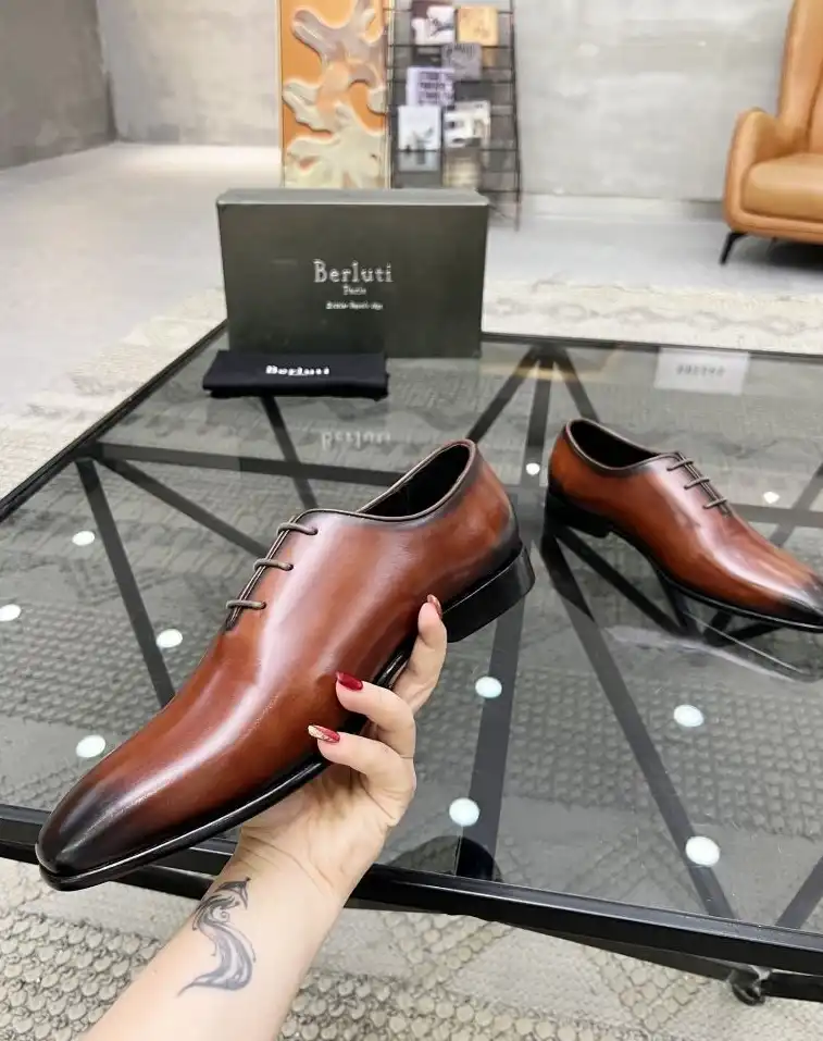 hype Berluti Leather Shoes