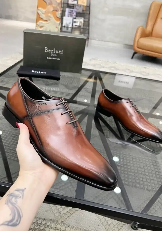 hype Berluti Leather Shoes