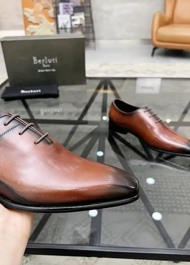 hype Berluti Leather Shoes