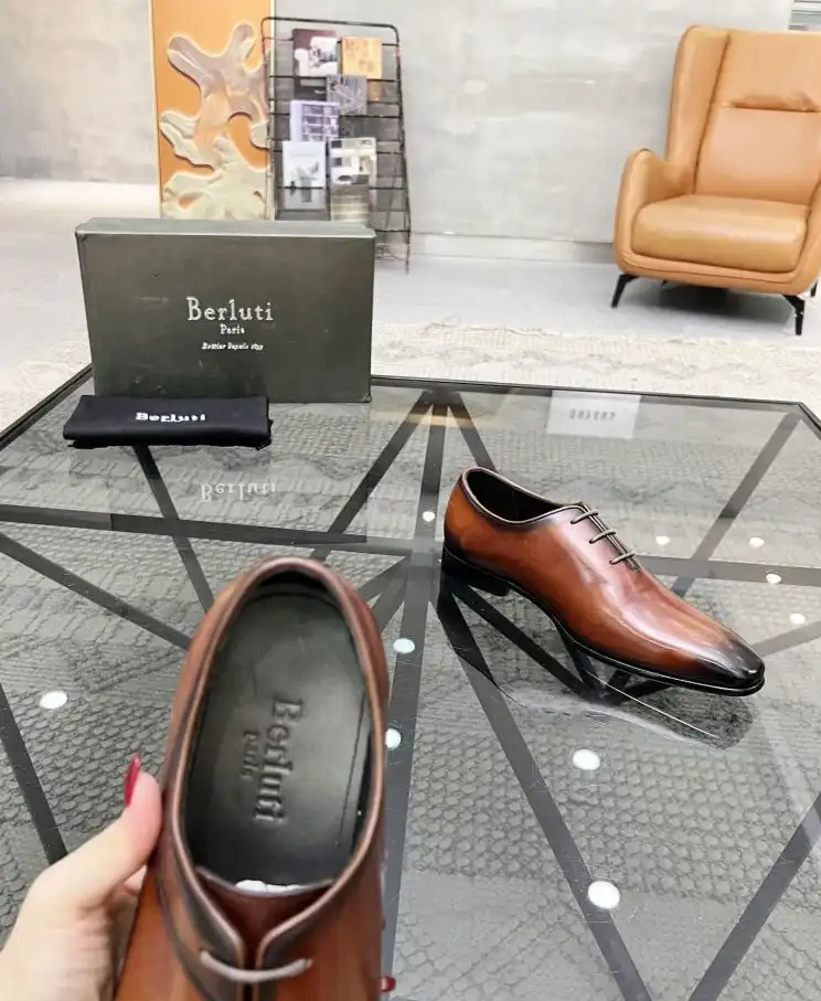 hype Berluti Leather Shoes