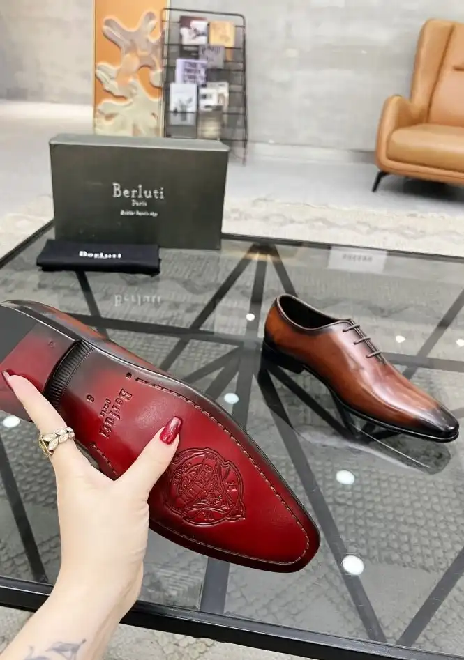 hype Berluti Leather Shoes