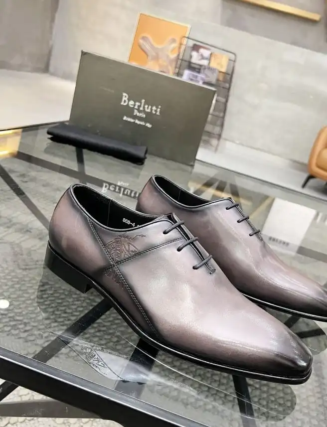 hype Berluti Leather Shoes