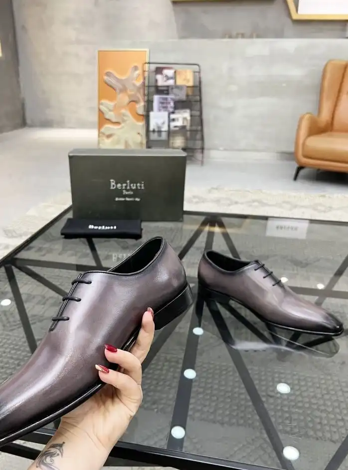 hype Berluti Leather Shoes