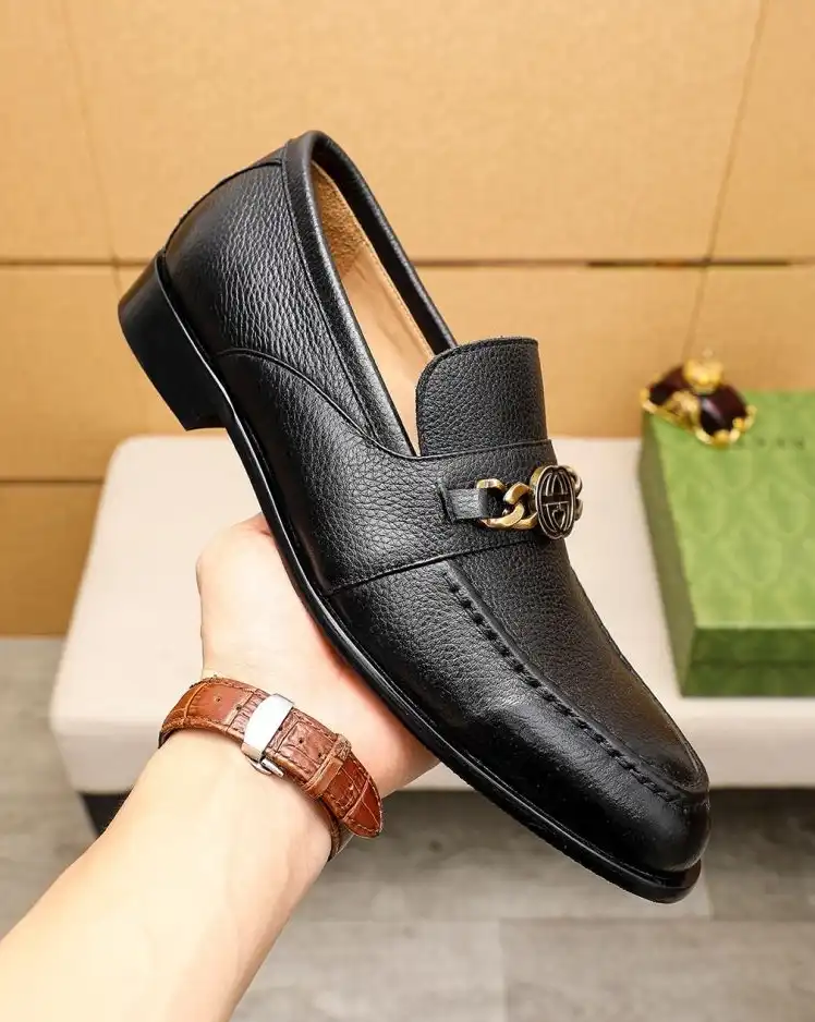 hype Gucci Leather Shoes