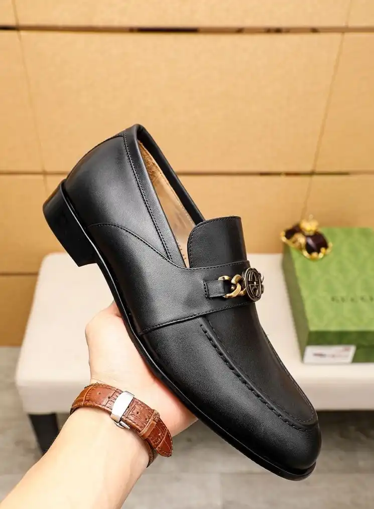 hype Gucci Leather Shoes