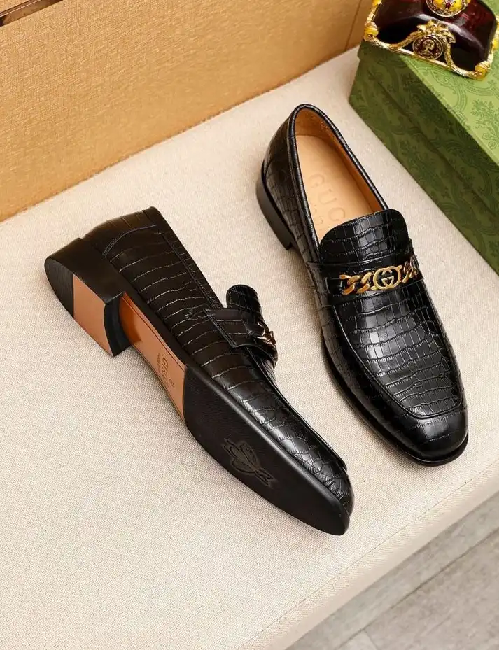 hype Gucci Leather Shoes