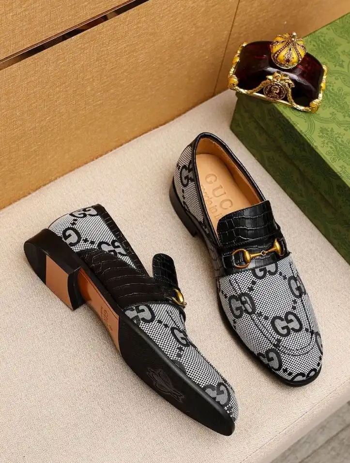 hype Gucci Leather Shoes