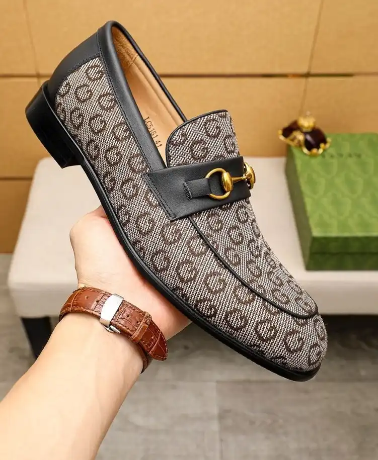 hype Gucci Leather Shoes