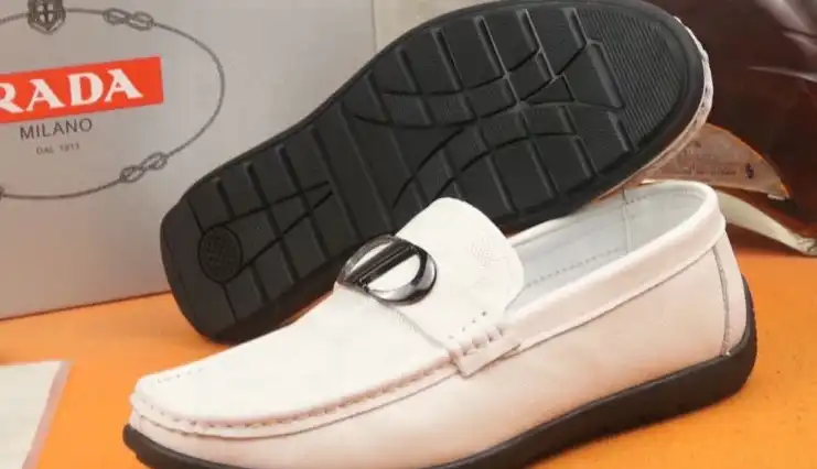 hype Prada Leather Shoes