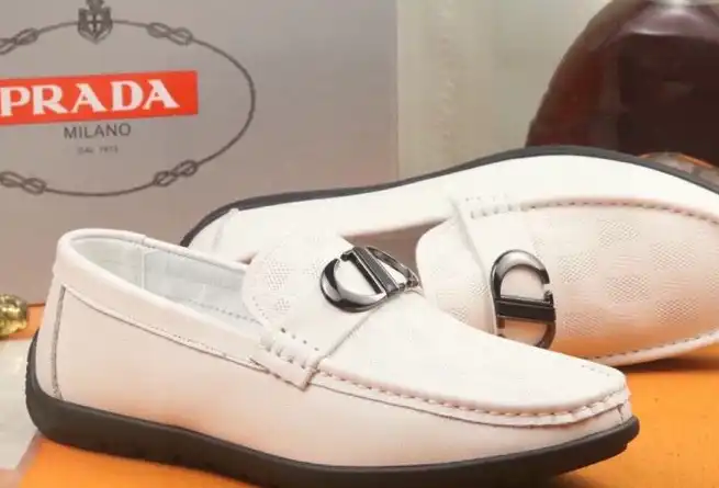 hype Prada Leather Shoes