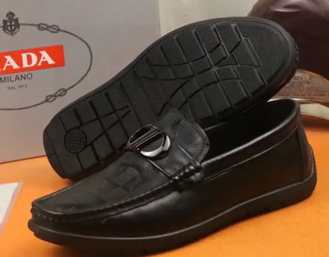 hype Prada Leather Shoes