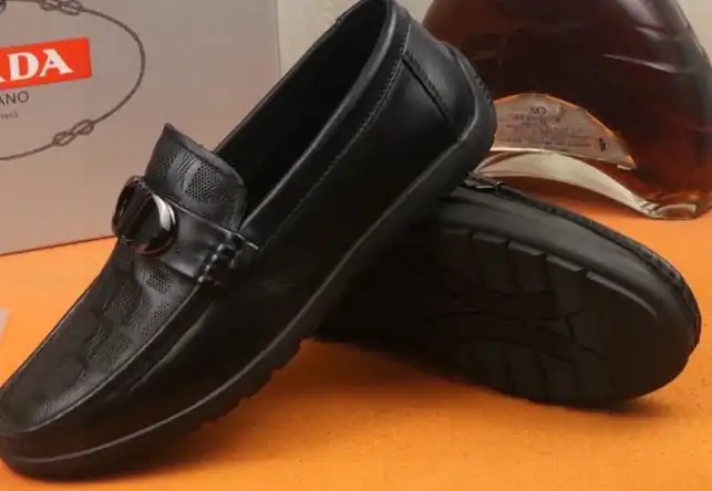 hype Prada Leather Shoes