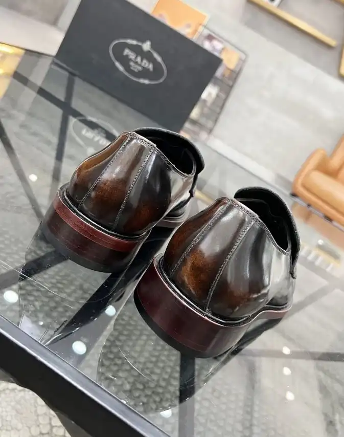 hype Prada Leather Shoes