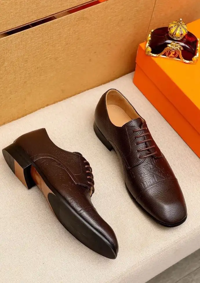 hype Hermes Leather Shoes