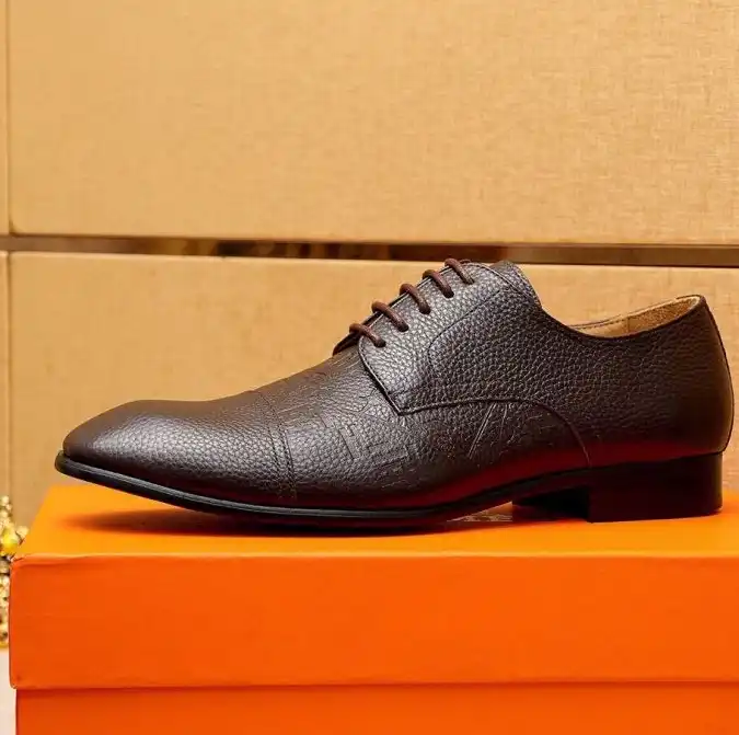 hype Hermes Leather Shoes