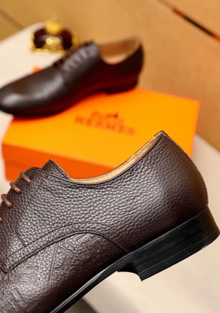 hype Hermes Leather Shoes