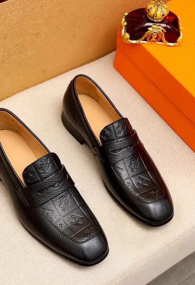 hype Hermes Leather Shoes