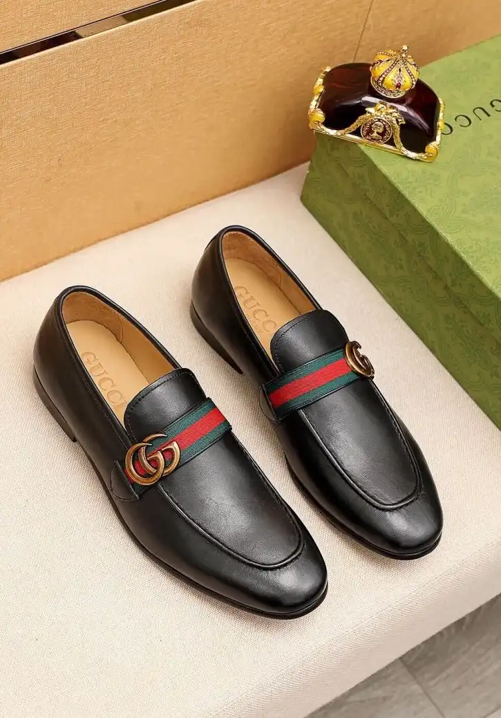 hype Gucci Leather Shoes