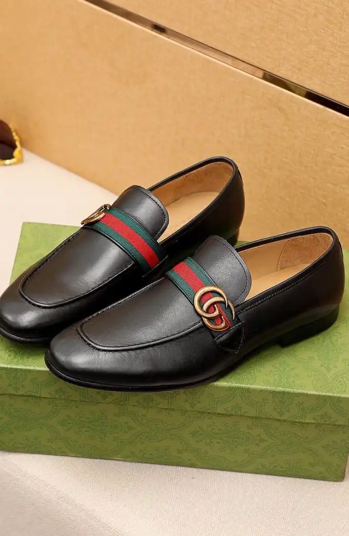 hype Gucci Leather Shoes