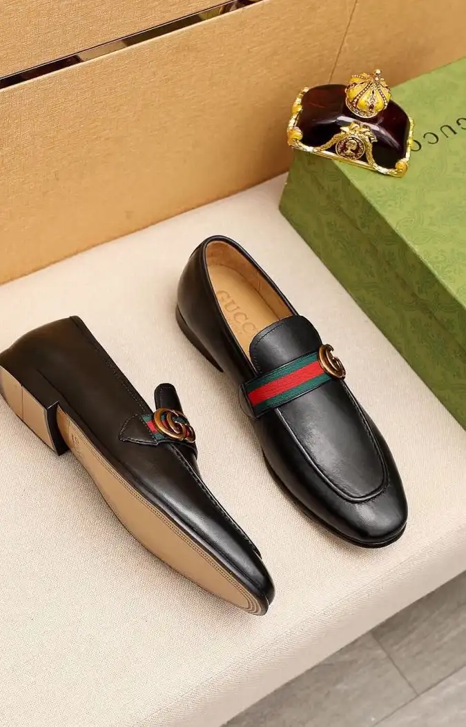 hype Gucci Leather Shoes