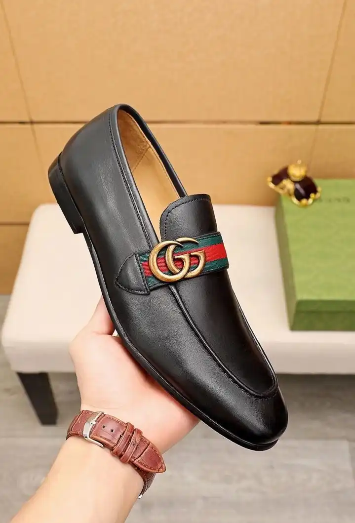 hype Gucci Leather Shoes