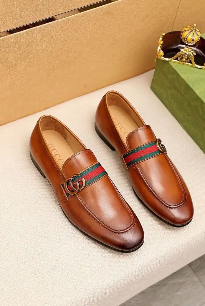 hype Gucci Leather Shoes