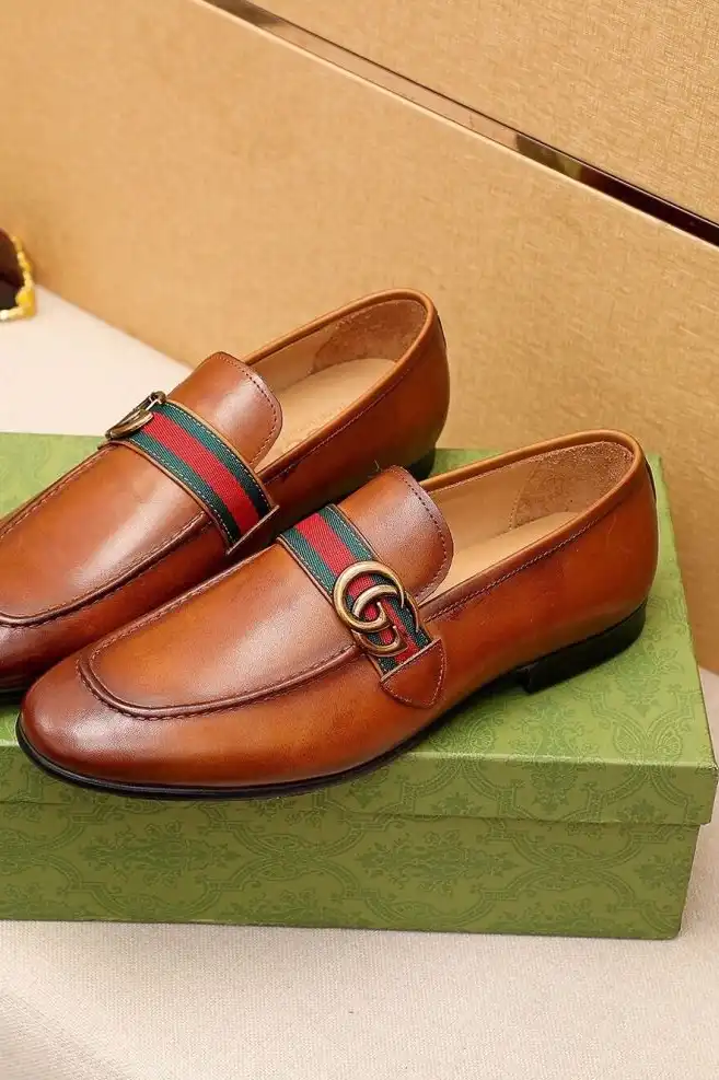 hype Gucci Leather Shoes