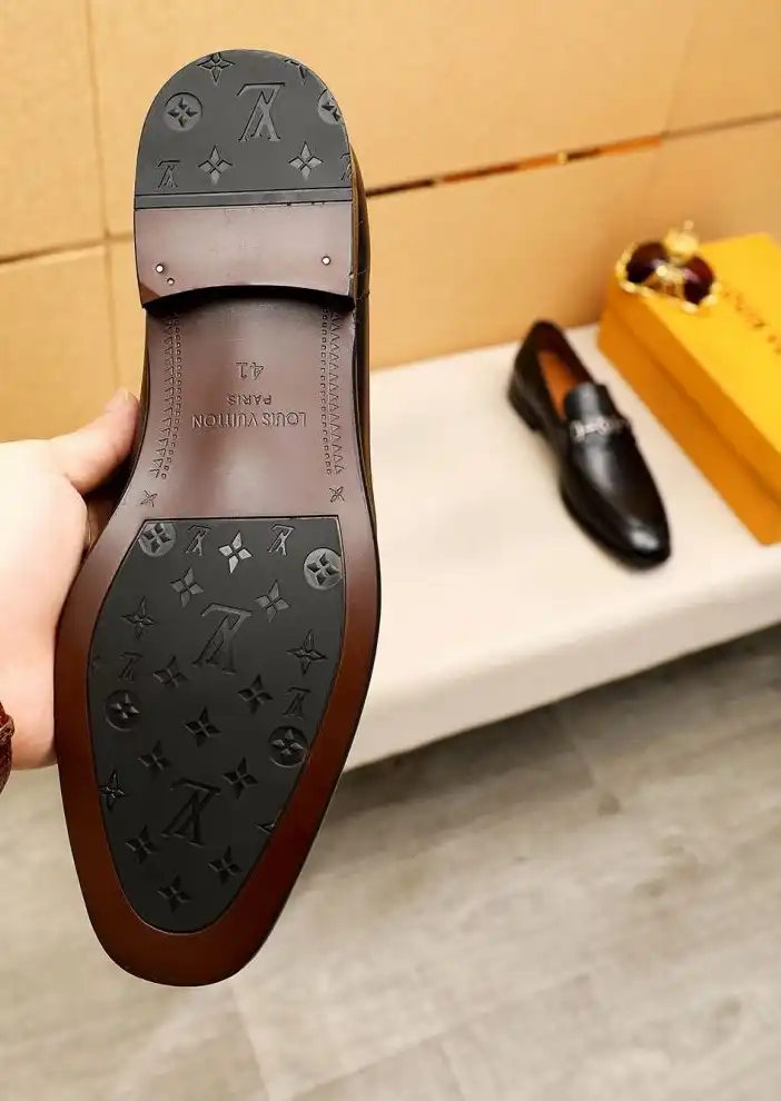 hype LV Leather Shoes