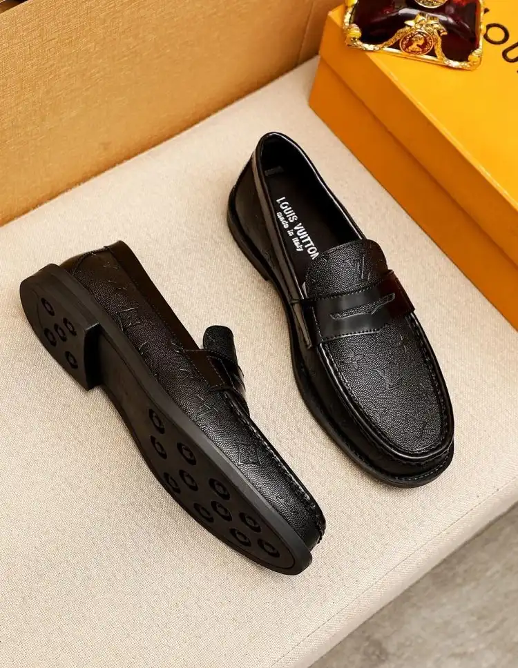 hype LV Leather Shoes