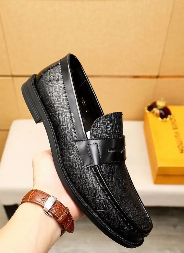 hype LV Leather Shoes