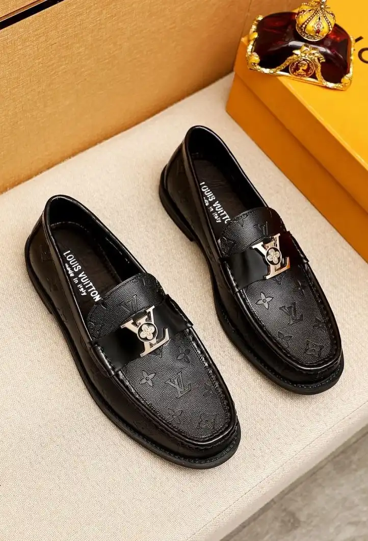 hype LV Leather Shoes