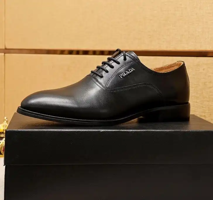 hype Prada Leather Shoes