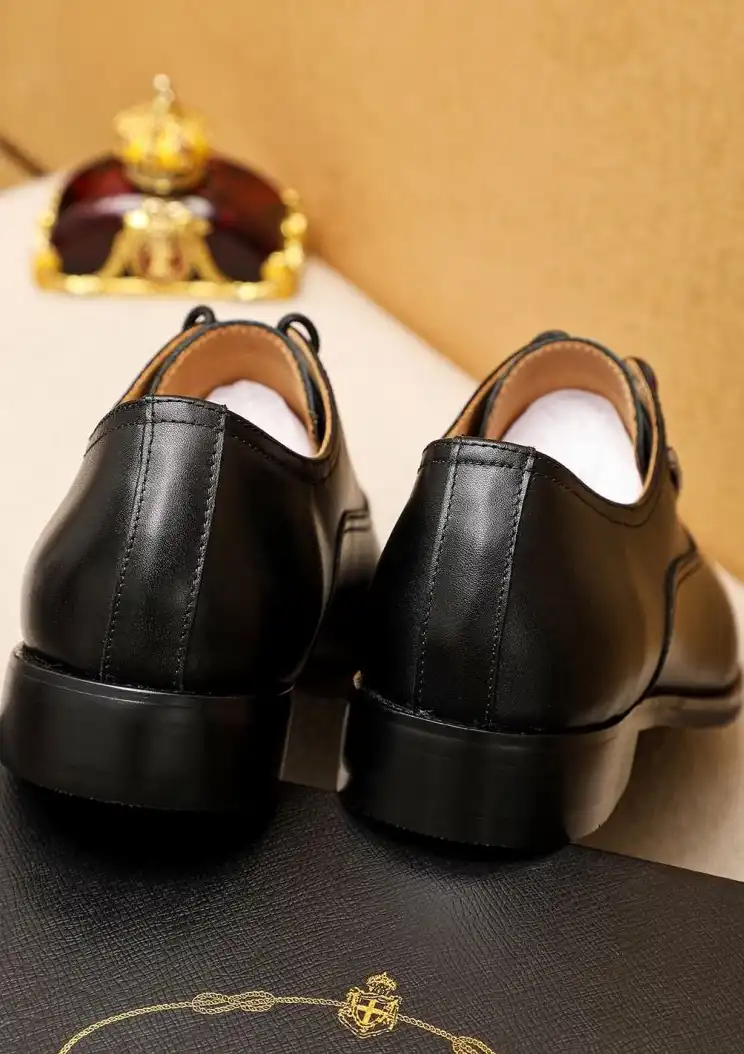 hype Prada Leather Shoes