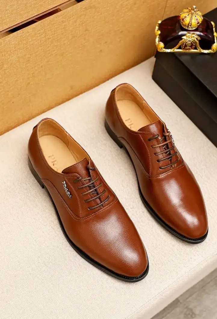 hype Prada Leather Shoes