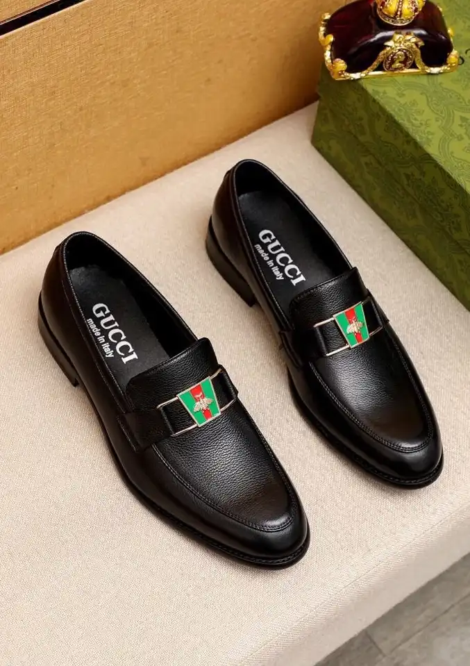 hype Gucci Leather Shoes